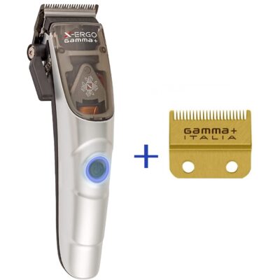 מכונת תספורת מקצועית Gamma Piu X-Ergo + סכין נוסף מתנה