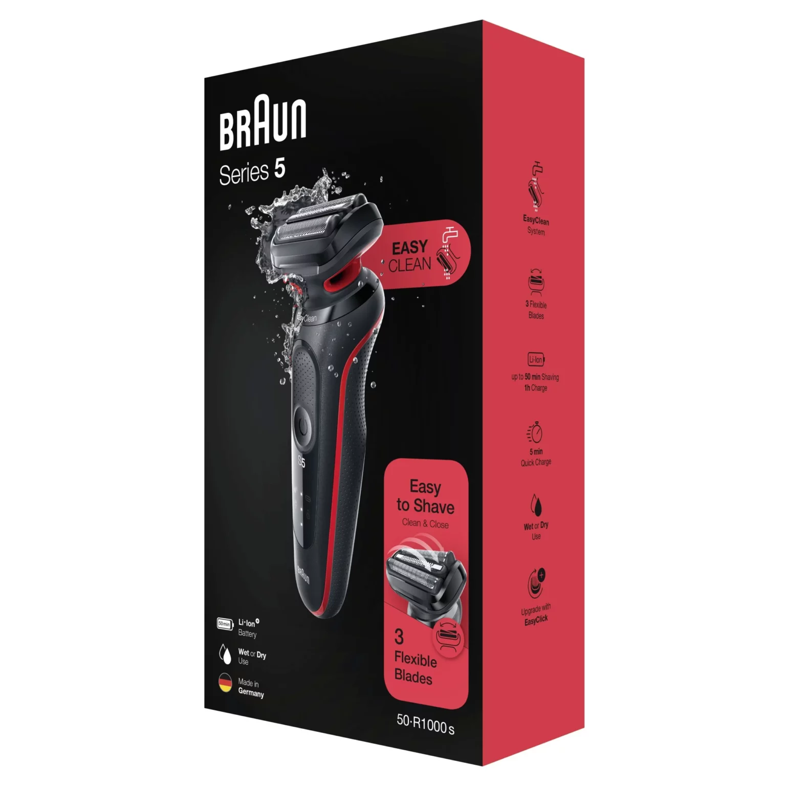 מכונת גילוח בראון Braun Series 5 R1000s