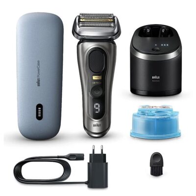 מכונת גילוח בראון החדשה BRAUN 9575CC PRO+  Power case
