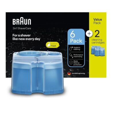 נוזל שטיפה למכונת גילוח בראון BRAUN CCR8