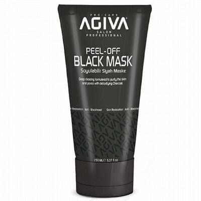 מסכה שחורה לפנים אגיבה 150 מ"ל Agiva Black Mask
