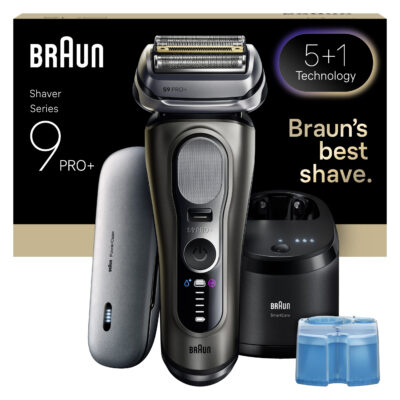 מכונת גילוח בראון החדשה דגם 9675cc Braun Series 9 Pro+