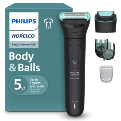 מכונת גילוח לגוף פיליפס החדשה Philips Body Groomer  כולל טרימר מתכוונן