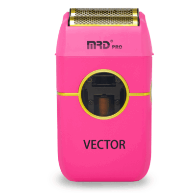 מכונת גילוח מקצועית אם אר די MRD Pro ZB-999 ורוד