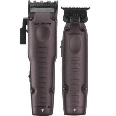 סט מכונת תספורת מדרגת ומכונת פיניש BaBylissPRO FXONE Lo-ProFX Nightfall