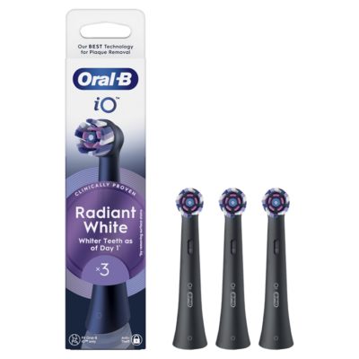 ראשים למברשת שיניים חשמלית אורל בי Oral-B iO Gentle Care שחור