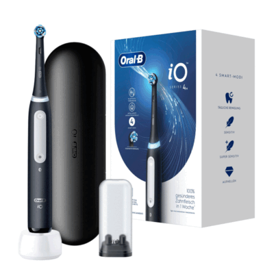 מברשת שיניים אורל בי Oral-B iO4 - צבע שחור